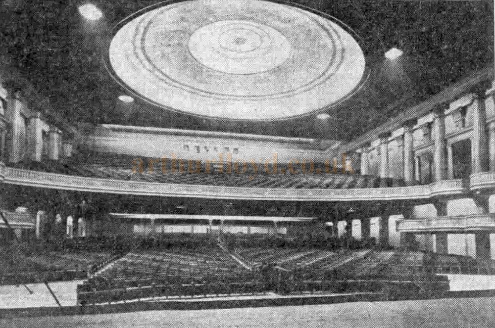 The Auditorium of Green's Playhouse, Dundee - From the Evening Telegraph, 3rd of March 1936.