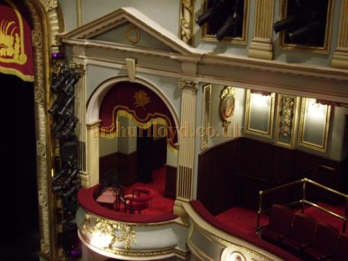 The Dunfermline Opera House - Detail of plasterwork as reconstructed in the Mertz Theatre - Courtesy Bill Gourlay and Talisman Films Scotland.