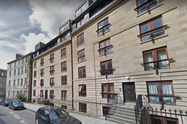 A Google StreetView Image of the site of the Grand Theatre / Cinema, Edinburgh in 2017 - Click to Interact.