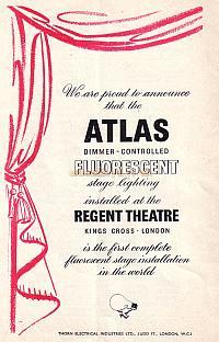 Extract from a 50th year Souvenir Programme for 'Cinderella' at the Regent Theatre, King's Cross .
