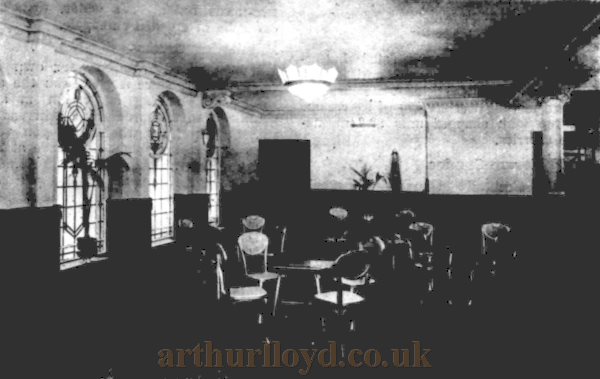 The Cafe above the Foyer at the Capitol, Forest Hill - The Kinematograph Weekly, 2nd of May 1929.