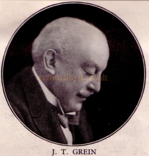 J. T. Grein - From a programme for 'The Man From Blankleys' at the Fortune Theatre in October 1930.