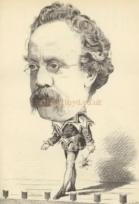 A Bailie Cartoon of Charles Bernard - Courtesy Graeme Smith.