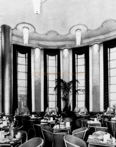 The Tea Room and Restaurant at the Paramount Theatre, Glasgow - From The Builder, 1st of February 1935.
