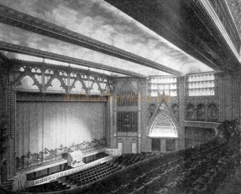 The Auditorium of the Granada Theatre, Tooting - From the Bioscope Cinema Magazine of September 1931