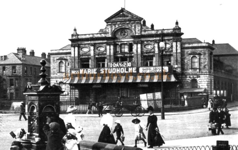 The Great Yarmouth Aquarium in August 1909 - Courtesy Colin Tooke.