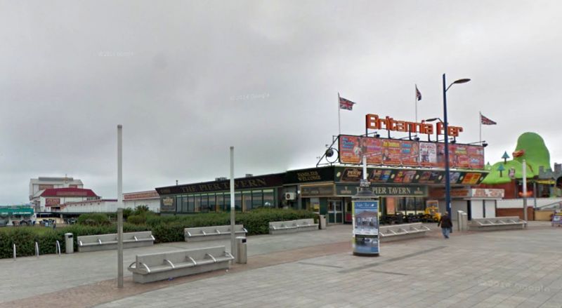 A Google StreetView Image of the Britannia Pier and Theatre, Great Yarmouth - Click to Interact