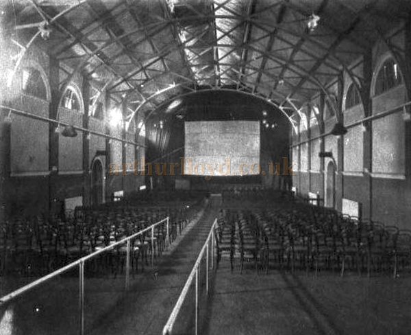 The Interior of the Gem Electric Vaudeville in 1909 - With the Kind Permission of Colin Tooke from his now out of print book 'That’s Entertainment-Theatres and Cinemas of Great Yarmouth & Gorleston.'