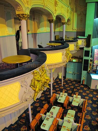 The auditorium of the Regent Theatre, Great Yarmouth during its Bingo years - Courtesy Paul Willetts.