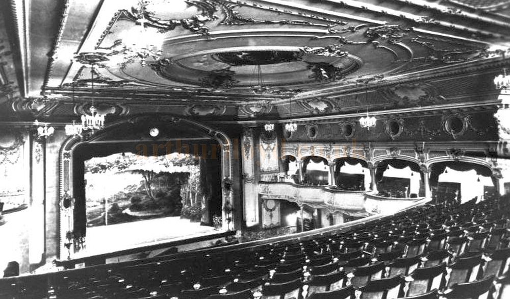 The Auditorium and Stage of the Regent Theatre, Great Yarmouth - Photograph shown here with the Kind Permission of Colin Tooke from his now out of print book 'That's Entertainment-Theatres and Cinemas of Great Yarmouth & Gorleston.'
