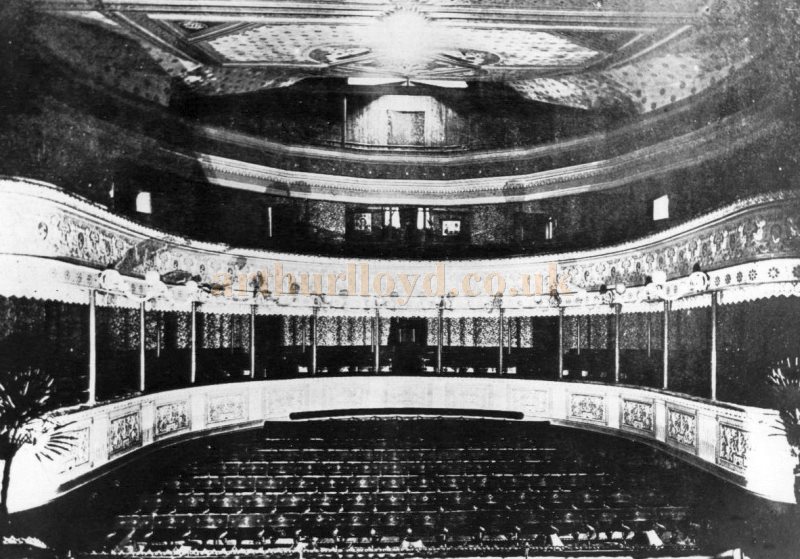 The Auditorium of the Theatre Royal, Great Yarmouth - Courtesy Colin Tooke.
