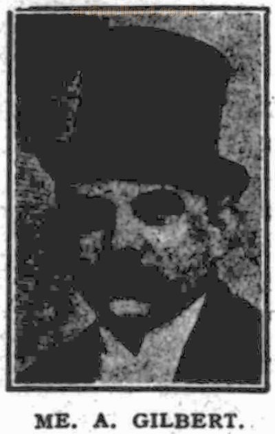 The Hackney Empress Electric Theatre Manager Mr. A. Gilbert - From the Kinematograph Weekly, 1st of March 1917.