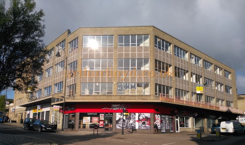 The Site of the former Palace Theatre, Halifax in October 2017 - Courtesy Philip Paine.