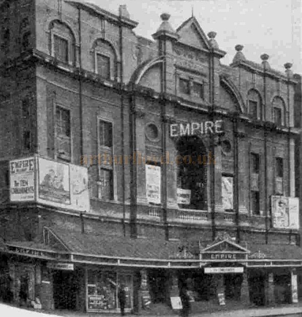 The Holloway Empire showing the Film 'The Ten Commandments' in 1925 - From the Bioscope, 22nd of January 1925.