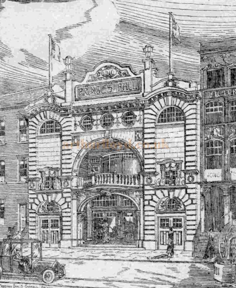 The Princes Hall, Hull - From the Era, 5th of February 1910.