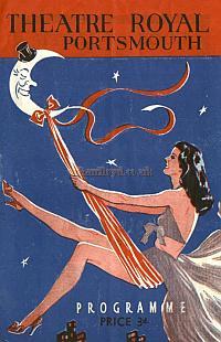 Variety programme for the Theatre Royal, Portsmouth - Courtesy Alan Chudley.