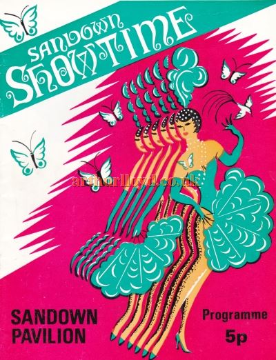 A Programme Cover for 'Showtime' at the Sandown Pavilion, Kindly Donated by the scenic designer Robert Sherwood. 