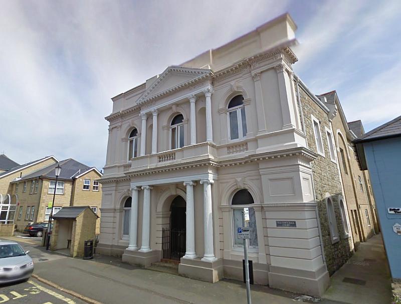 A Google Streetview image of the former Ventnor Theatre, Isle of Wight - Click to Interact