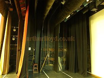 The stage of the Winter Gardens, Isle of Wight, in 2009 - Courtesy Mark Price - Theatres Trust