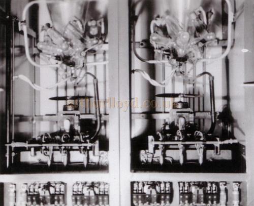 The Projector Rectifiers at the Leeds Coliseum / Gaumont Cinema in 1948 - Courtesy Elaine Forde.