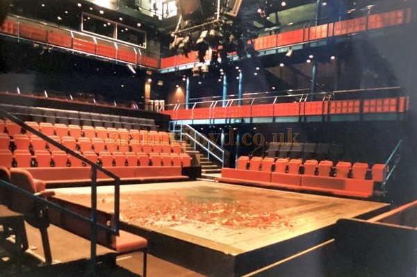 The Auditorium and Stage of the Courtyard Theatre - Courtesy David Stannard.