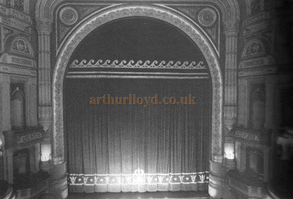 The auditorium of the Leeds Grand and Opera House - From The Theatre's Centenary Brochure in 1978 - Courtesy John Grice.