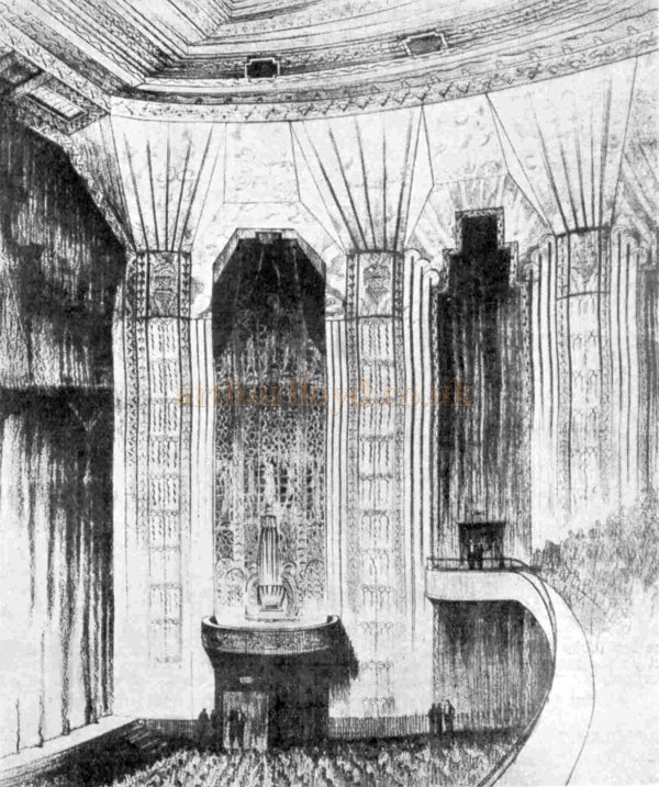 The Auditorium of the Paramount Theatre, Leeds - From The Bioscope, 3rd February 1932. 