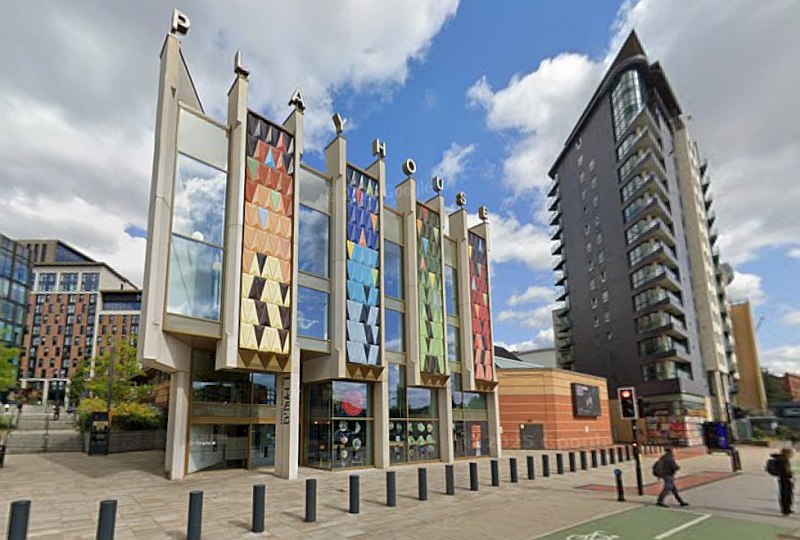 A Google StreetView Image showing the Leeds Playhouse in August 2025 - Click to Interact.