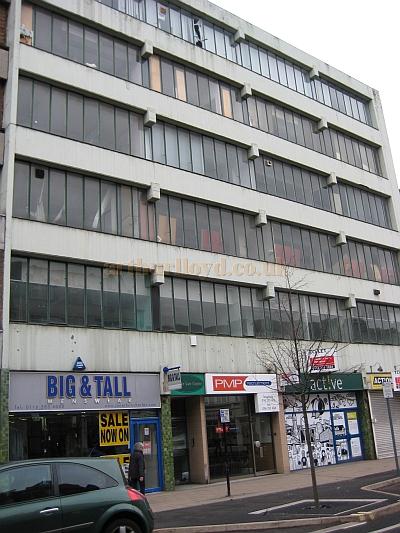 The site of the Temperance Hall, Leicester in 2011 - Courtesy David Garratt.