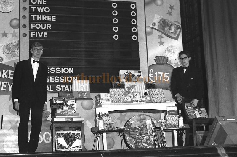 The stage of the Leicester Trocadero whilst in use as an Alpha Bingo Club in 1965 - Courtesy Brian Wolloff