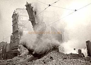 The Rotunda Theatre, Liverpool, destroyed by enemy action in 1941 - Image courtesy Ron Formby.