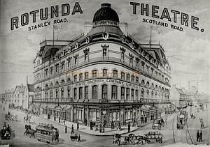 Poster for the Rotunda, Liverpool - Courtesy Ron Formby.