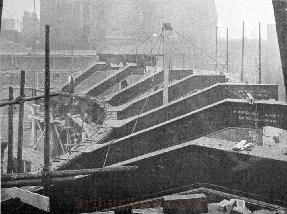 The London Coliseum: Grand Tier Construction - From The Builders' Journal and Architectural Record 26th October 1904.