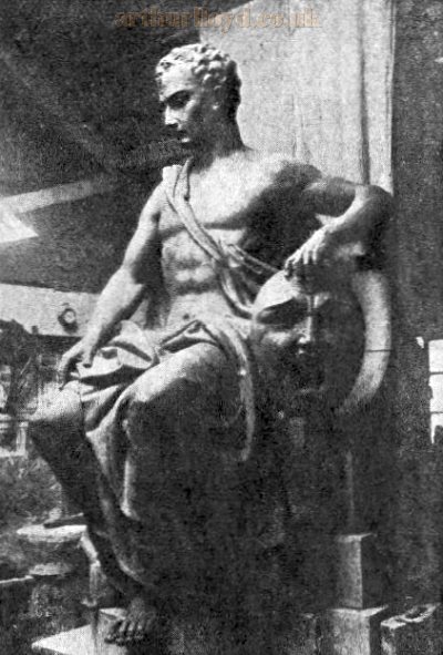 A Figure of Drama on the Tower of the London Coliseum - From The Builders' Journal and Architectural Record 26th October 1904. 