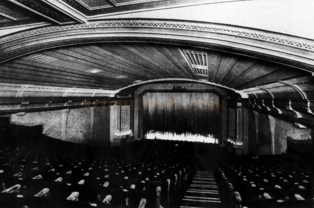 The Auditorium and Stage of the Capitol Theatre, Didsbury when it first opened in 1931 - From The Architects' Journal, 24th of June 1931.