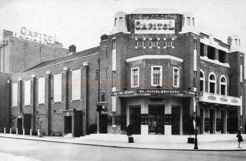 An Early Postcard View of the Capitol Theatre, Didsbury.