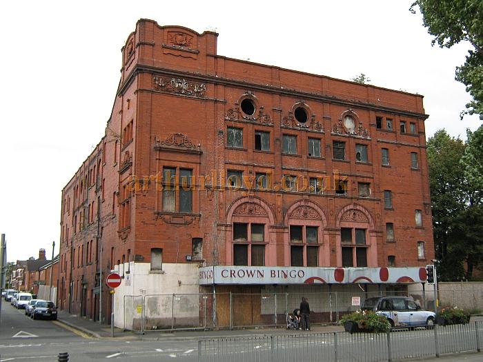 The Crown Theatre, Eccles, Manchester in a photograph taken in September 2011 - Courtesy K.R.
