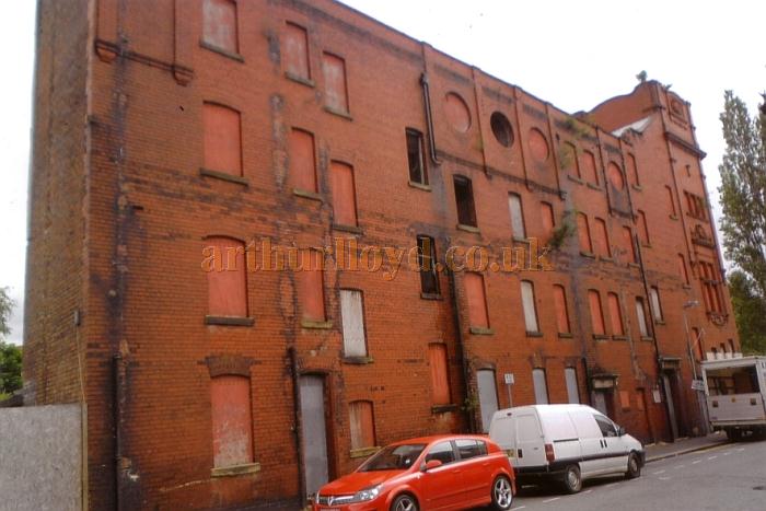 The former Dressing Room Block of the Lyceum / Operetta House at Eccles today - Courtesy Roy Cross