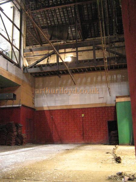 The stage house of the Hulme Hippodrome in 2011 - Courtesy K.R.