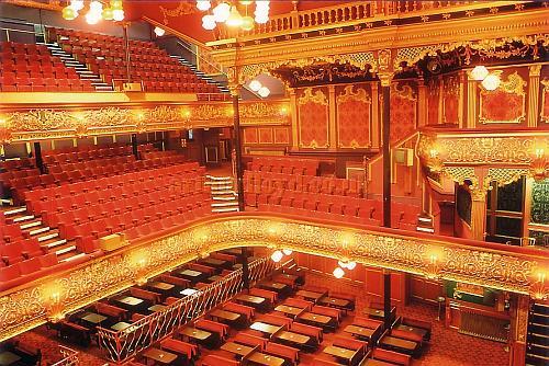 The auditorium of the Hulme Hippodrome in 1980 - Photo Courtesy Ted Bottle.
