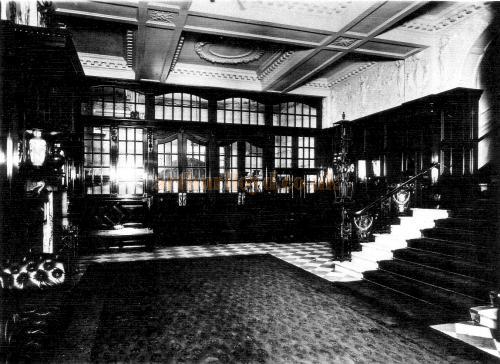 The Entrance Hall of Marconi House, Strand in 1923 - Courtesy John A. Strubbe F.R.I.B.A.