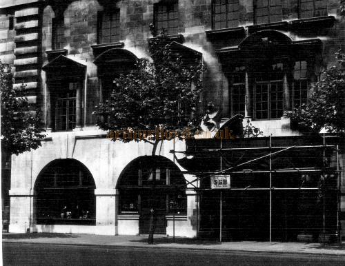 Marconi House, Strand in April 1950 - Courtesy John A. Strubbe F.R.I.B.A.