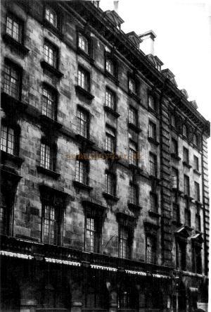 Marconi House, Strand in April 1950 - Courtesy John A. Strubbe F.R.I.B.A.