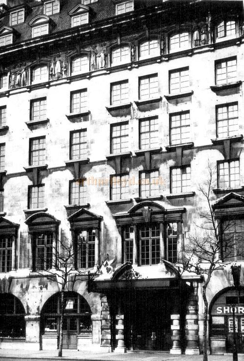 Marconi House, Strand in March 1950 - Courtesy John A. Strubbe F.R.I.B.A.