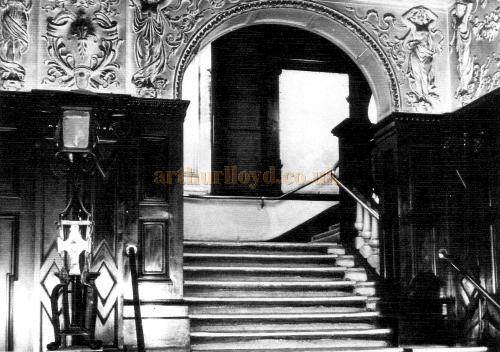 Inside Marconi House, Strand in March 1950 - Courtesy John A. Strubbe F.R.I.B.A.