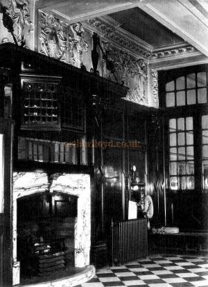 Inside Marconi House, Strand in March 1950 - Courtesy John A. Strubbe F.R.I.B.A.