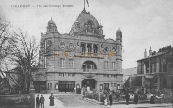 The Marlborough Theatre, Holloway - From a Postcard