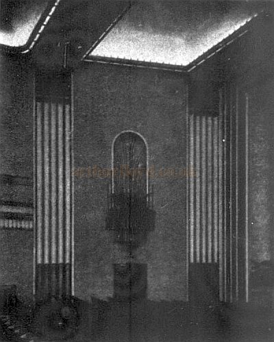 The Auditorium of the Majestic Theatre, Mitcham when it first opened in 1933 - From The Builder, 13th of October 1933.