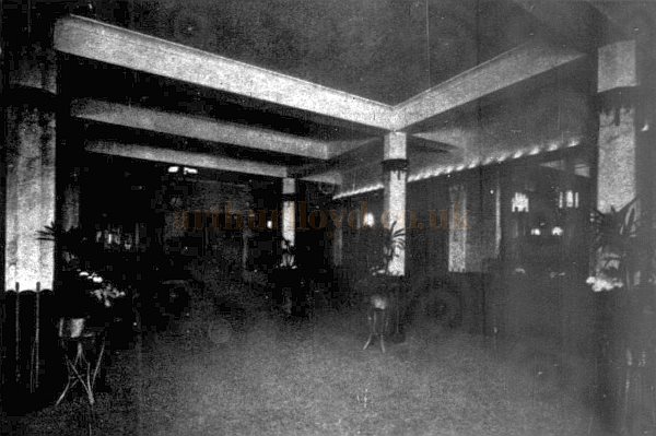 The Crush Hall of the Majestic Theatre, Mitcham when it first opened in 1933 - From The Builder, 13th of October 1933.
