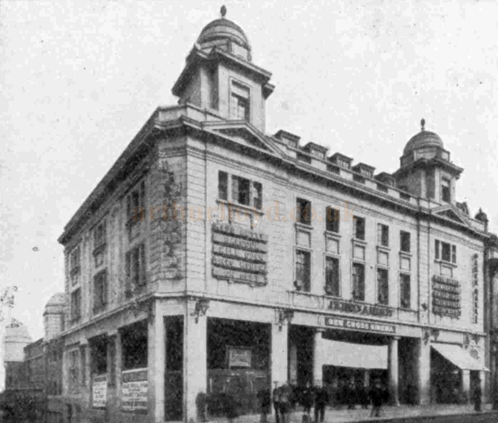 The New Cross Kinema when it first opened in 1925 - From The Bioscope, 10th of September 1925.